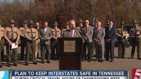 TN Joins I-40 Safety Challenge For Thanksgiving