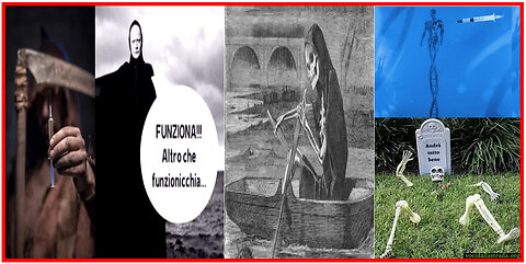 QUESTE NON SONO REAZIONI "💉AVVERSE💀"💉 MA "A⚰️ FAVORE ☠️ DI UN PIANO GENOCIDA MONDIALE💉 ⚰️💀