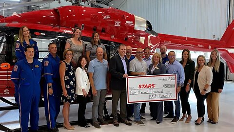 STARS Air Ambulance Receives $500,000 From Agriculture Organization - July 22, 2022 - Micah Quinn