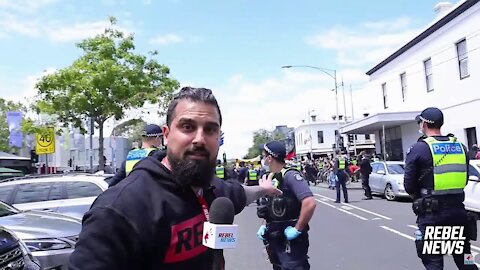 My commentary on Avi covering both protests in Melbourne