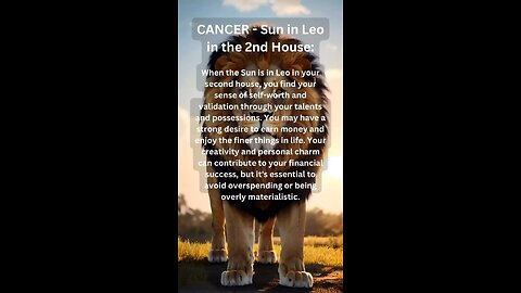 CANCER♋️ SUN IN LEO INFLUENCE (important notes) #astrology #suninleo #influence #tarotary #cancer