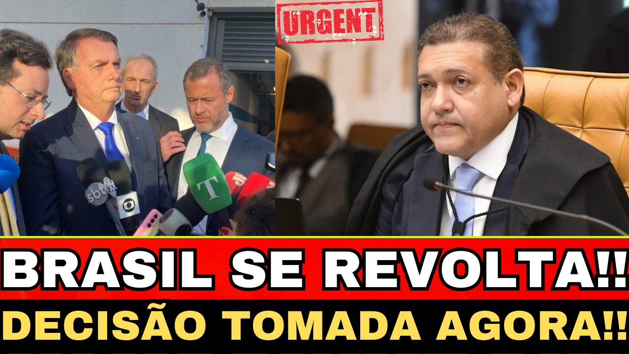 CHOQUE NO BRASIL!! STF COLOCA BOLSONARO NO BANCO DOS RÉUS!!