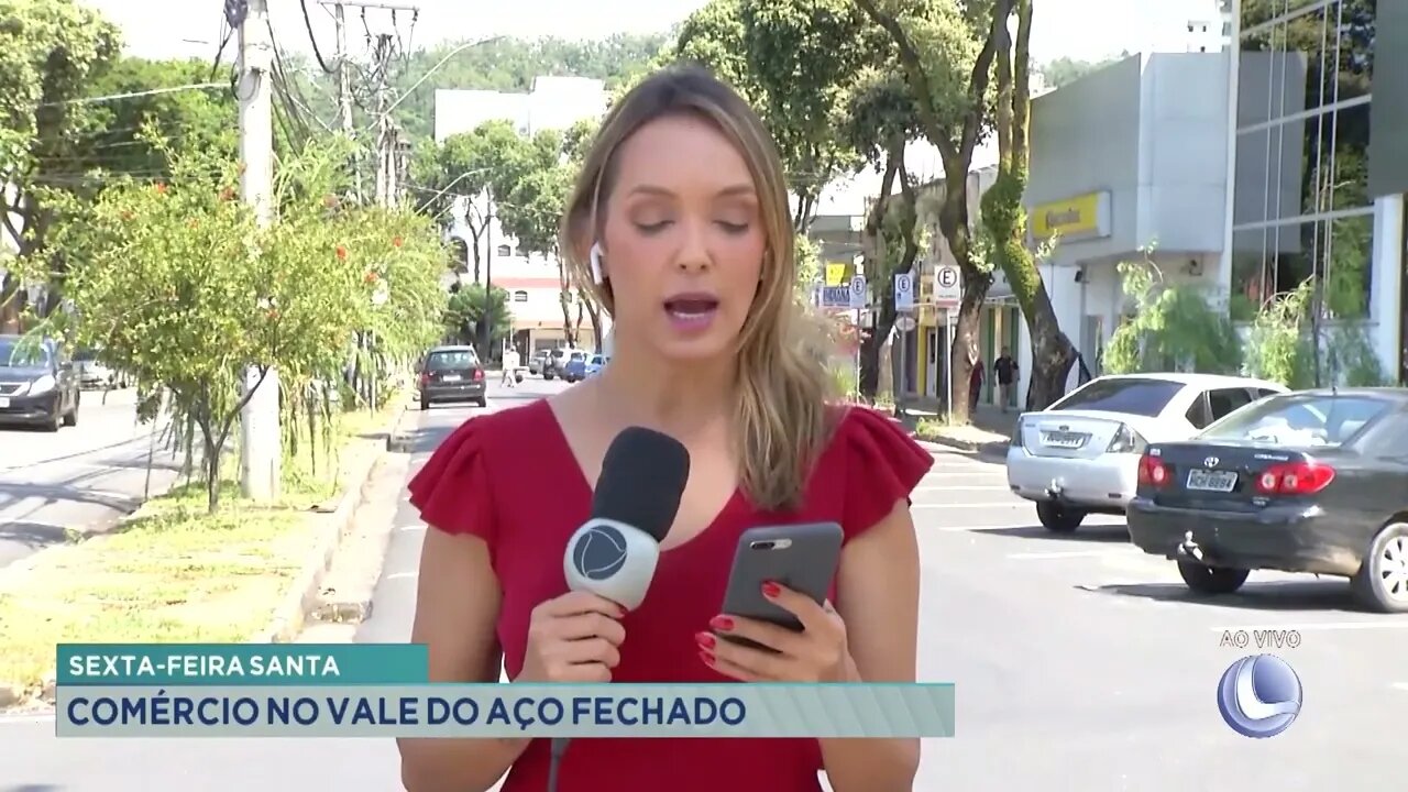 Sexta-feira Santa: comércio no Vale do Aço fechado