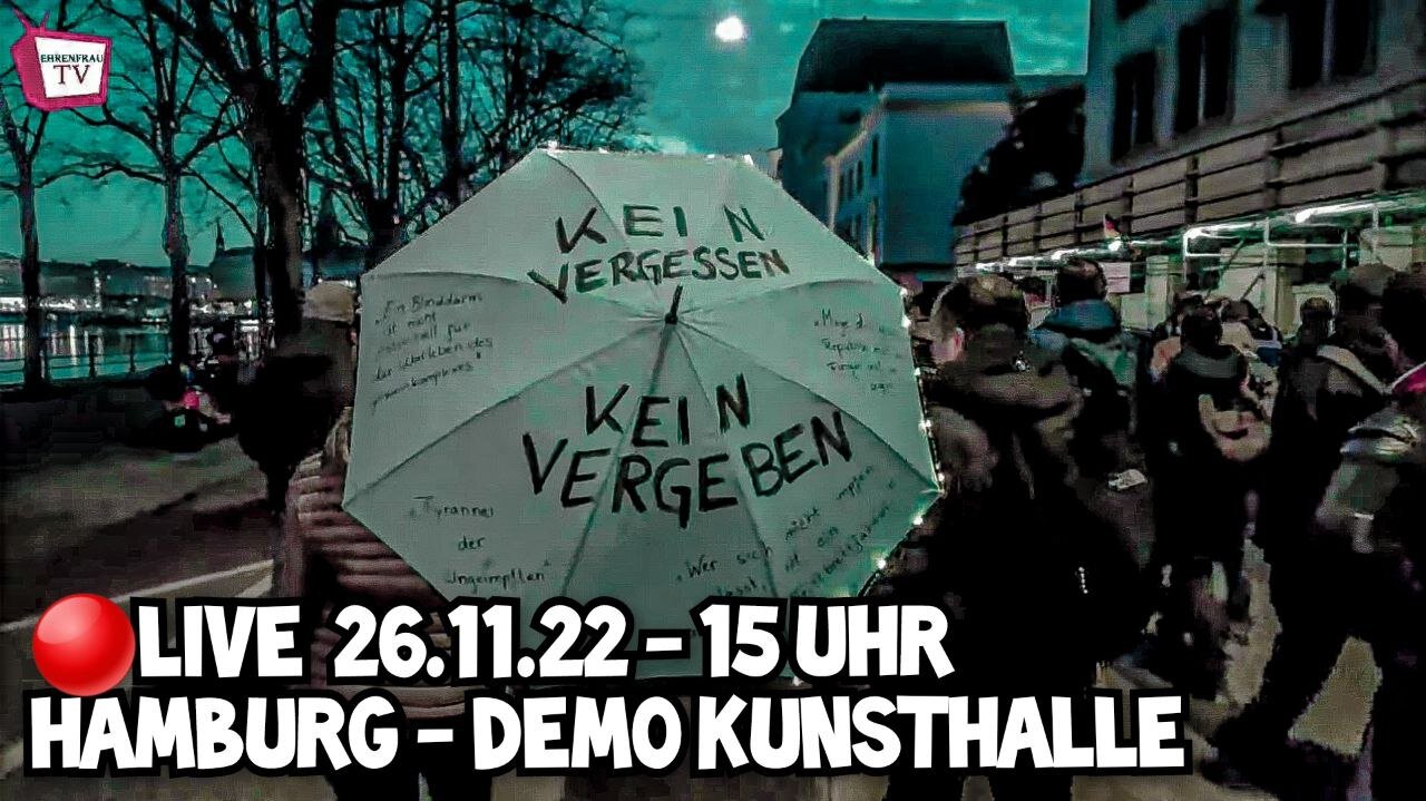 LIVE AUS HAMBURG - DEMO KUNSTHALLE - 26.11.2022