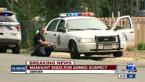 Denver Police snag wanted juvenile after neighborhood search