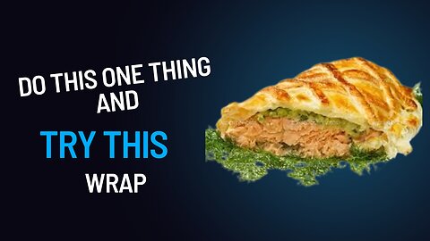 Salmon en croute is different from any wrap you try in the past