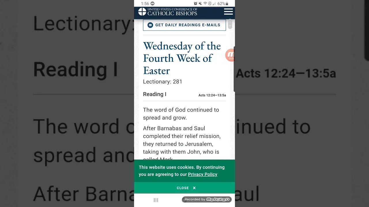 Jesus is our Savior/ Bible reading April 28 / 2021