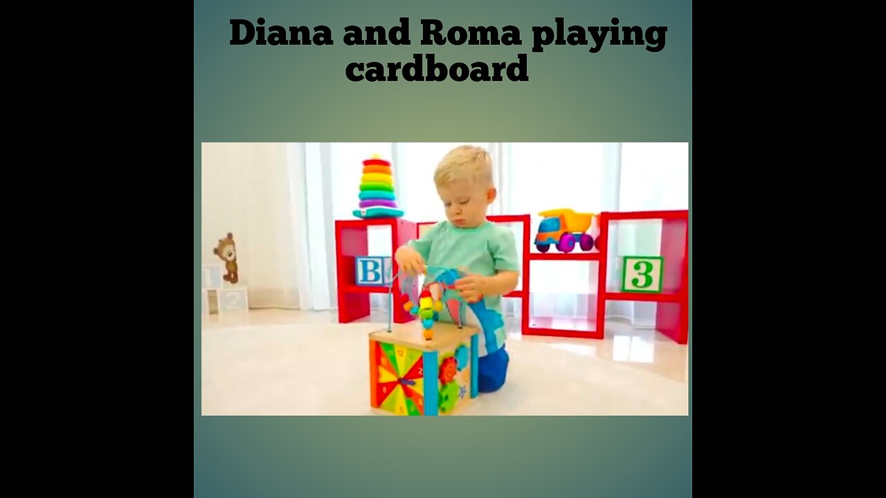 Diana and Roma baby cartoons