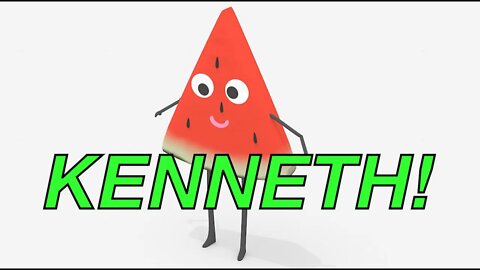 Happy Birthday KENNETH! - WATERMELON Birthday Song