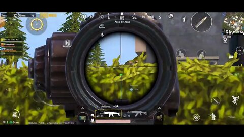 Gameplay jogando PUBG Mobile (1)