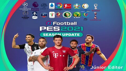 NOVO ! PES 2021 PS2 - EUROPEU LANÇAMENTO DEZEMBRO EDITOR JÚNIOR