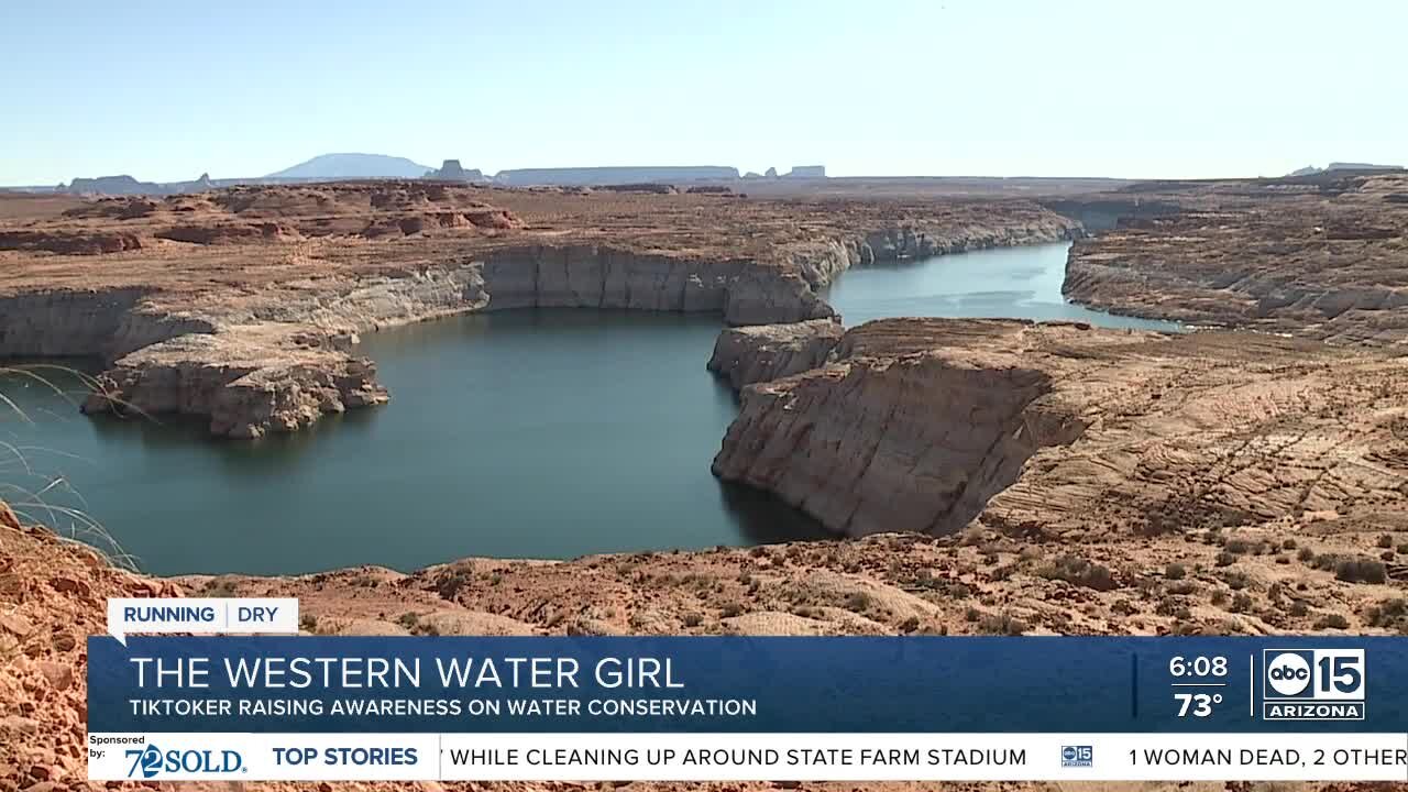 "Western Water Girl" raising awareness on water issues through social media