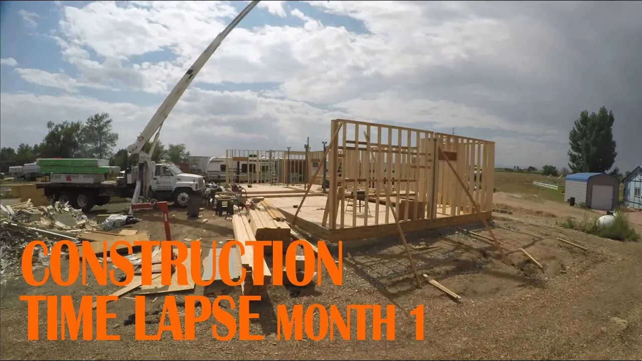 CONSTRUCTION TIME LAPSE - MONTH 1