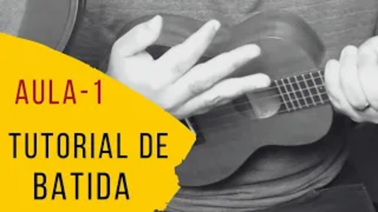 Tutorial da Batida da musica - Seu Amor Me Persegue no ukulele