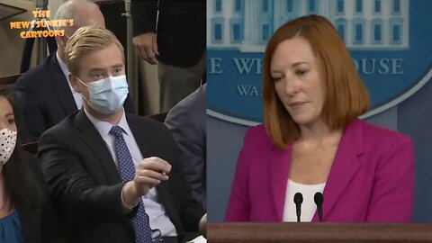 Psaki shows disgust over questions on border crisis during heated back and forth.