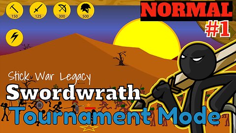 Tournament Mode | Levels Normal | 1st Round | Swordwrath VS Maverick