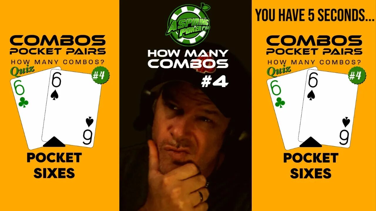 POKER COMBINATIONS QUIZ #4