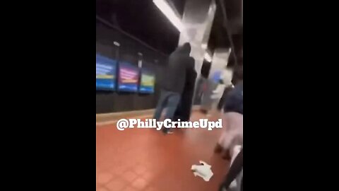 Thug steals a man’s lighter and he pushes him into an oncoming subway train