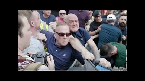 NEW SHOCKING FOOTAGE OF MUSLIM ATTACK @ TOMMY ROBINSON EVENT & COMMENTARY.