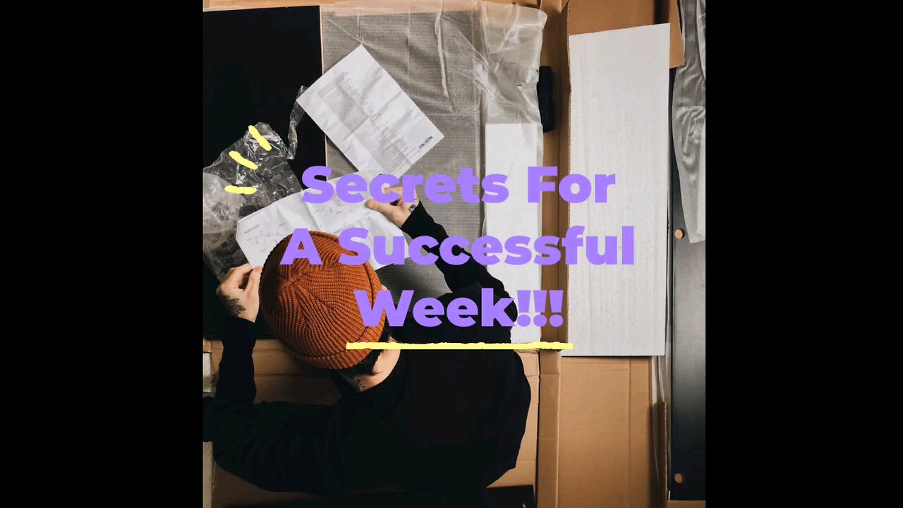 Secrets For A Successful Week!||Pro1:7|Pro3:7 #instructions #wisdom