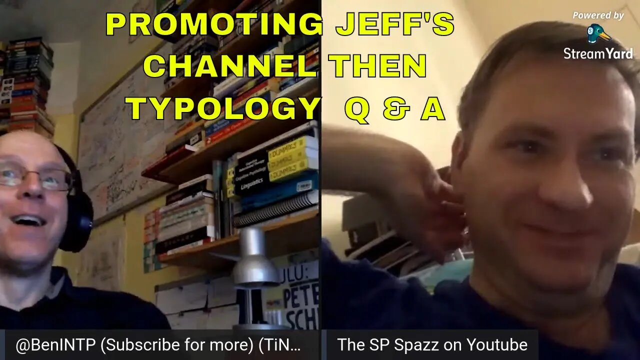 MBTI & KEIRSEY: Leap Day Typology Q & A with ESFP Jeff (eg extraversion, SOCIONICS Ti P.O.L.R., etc)