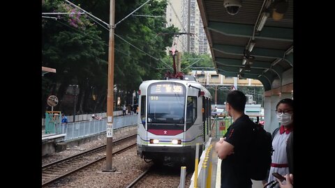 Light Rail Phase 1 1063 @ 505 Special Trip to Tuen Mun Ferry Pier 輕鐵1063行走505線特別班次往屯門碼頭