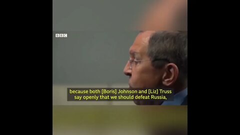 Inconvenient Truth From Lavrov About Britain: Interview With The Russian Foreign Minister On BBC TV