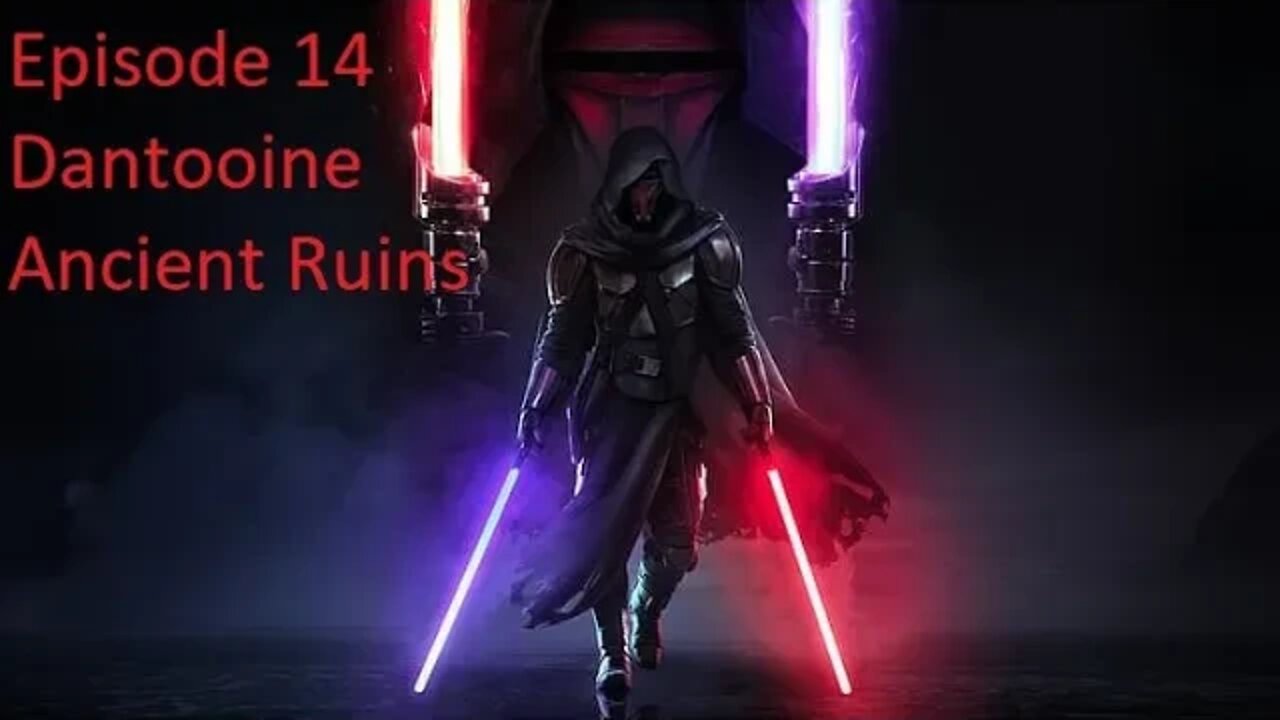 Episode 14 Let's Play Star Wars: Knights of the Old Republic - Dark Lord - Dantooine Ancient Ruins