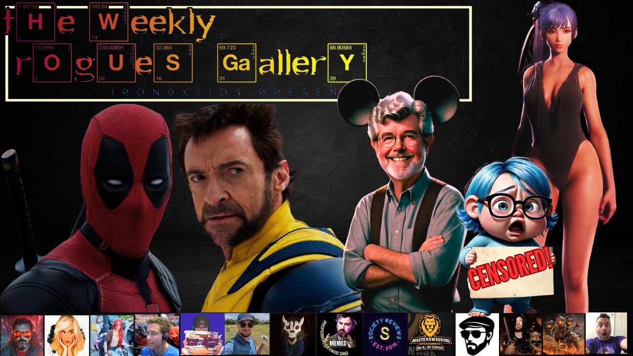 The Weekly Rogues' Gallery Episode: 13 - Stellar Blade CAVES! George is back? Deadpool & Wolverine.