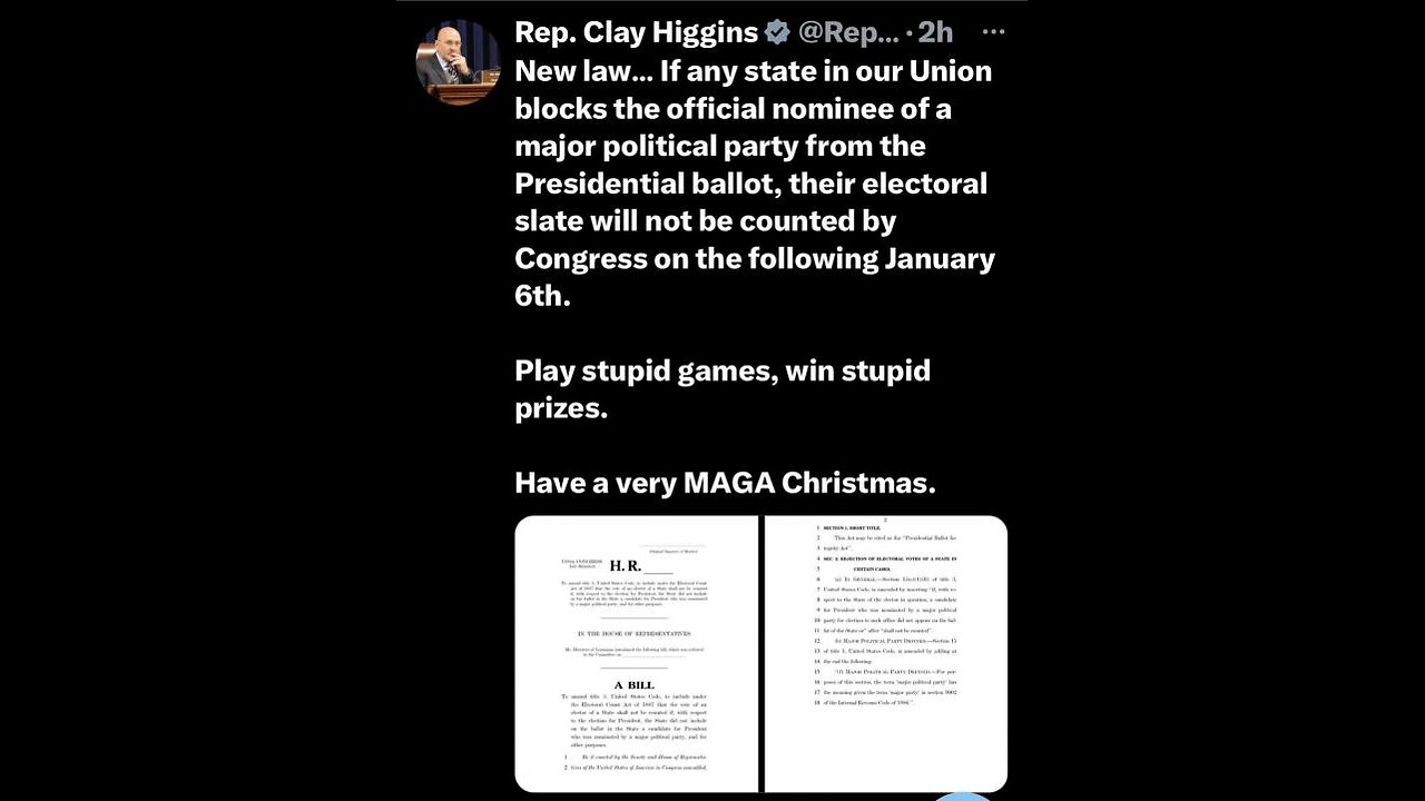 BACKLASH: Five RED States RIP Biden From Ballot as Media TURN On Joe | Merry Christmas, America!