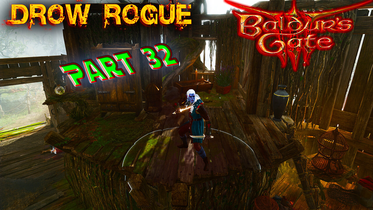 Baldur's Gate 3 - Blind Playthrough - Drow Rogue - Part 32 ( Commentary )