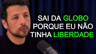 ANDRÉ HERNAN SOBRE TER SAIDO DA GLOBO (Flow Sport Club) FlowPah Cortes