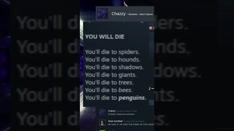 Don't Starve Steam Review - YOU WILL DIE!