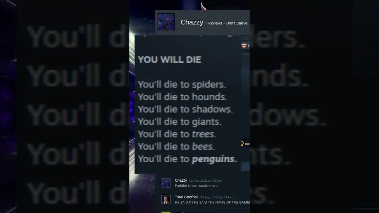 Don't Starve Steam Review - YOU WILL DIE!