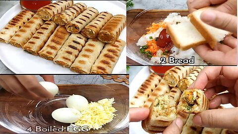 5 minute healthy snacks|easy snacks recipes with bread