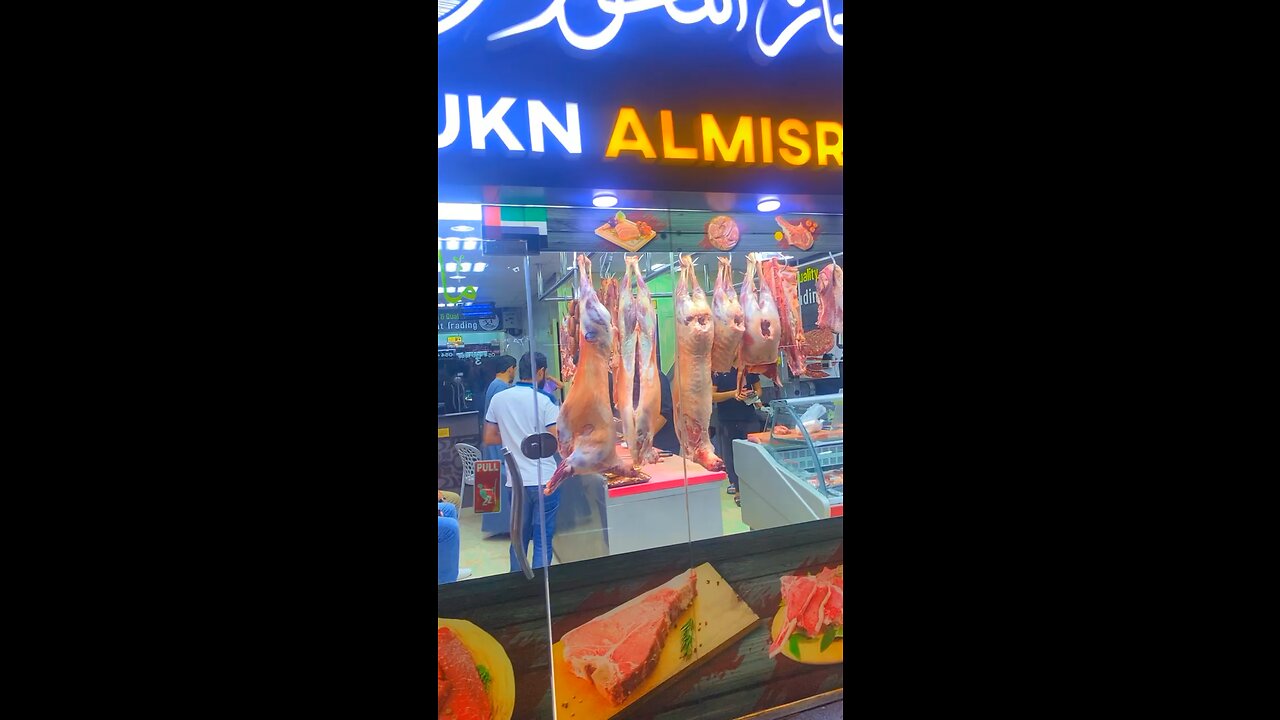 Meat market in dubai