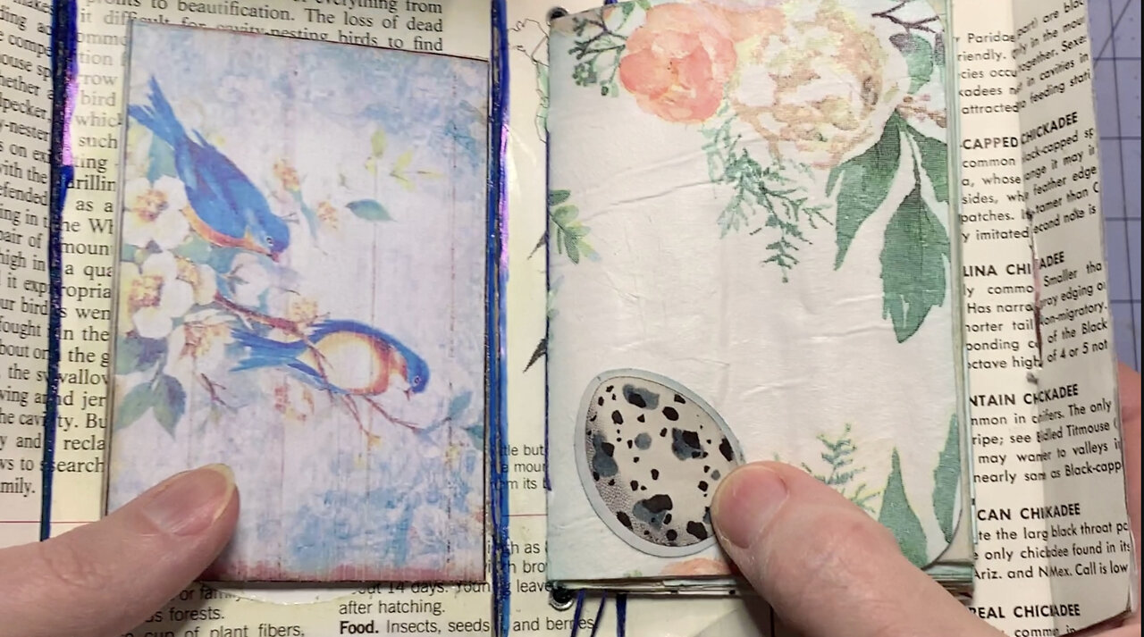 Episode 173 - Junk Journal with Daffodils Galleria - Chickadee Packaging Journal Pt. 3