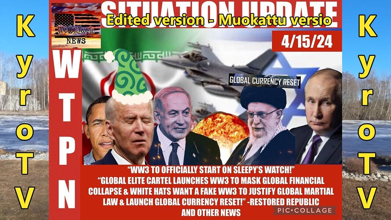 Situation Update - April 15, 2024 (edited version) (Swedish subtitles)