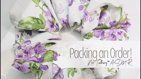 Packing an Order!-No Talking-ASMR