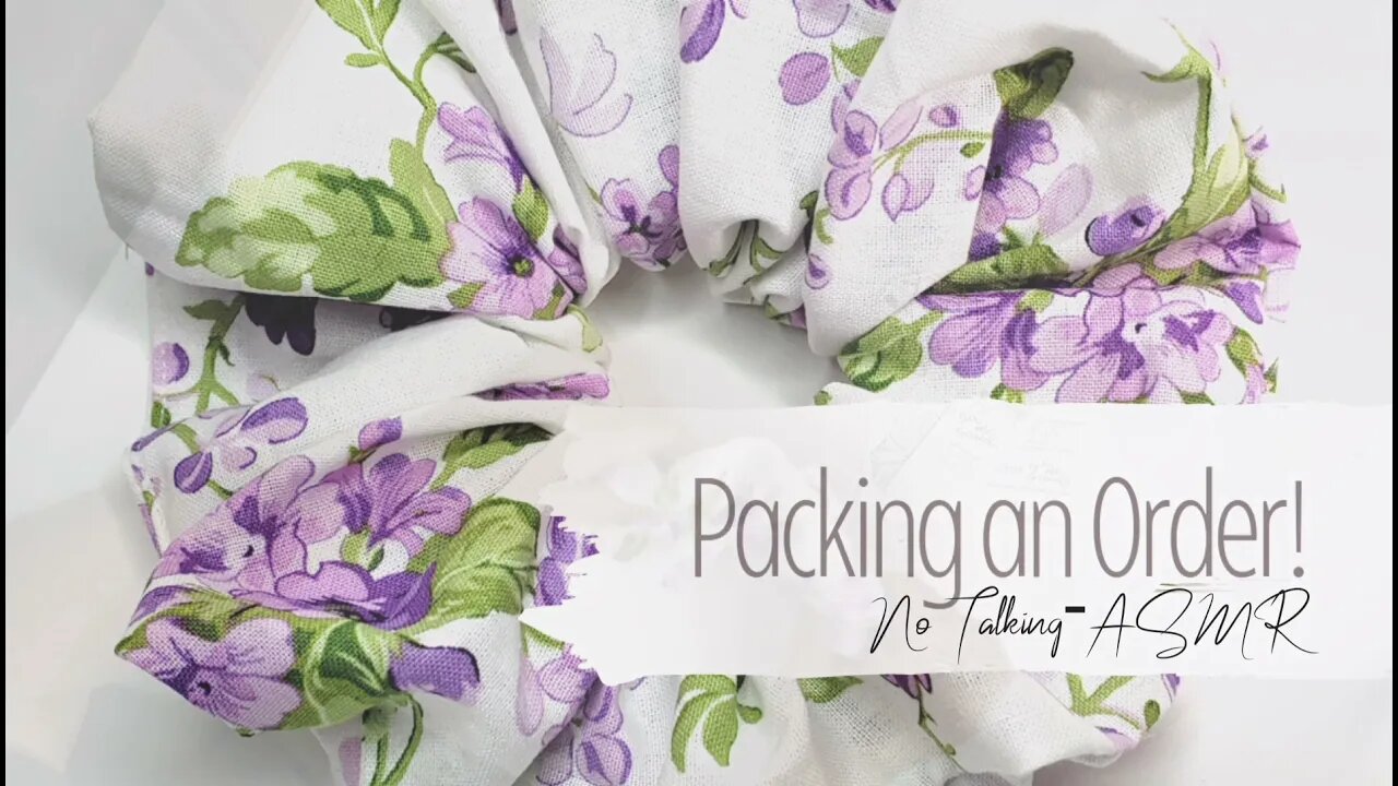 Packing an Order!-No Talking-ASMR