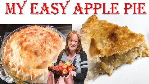 MY DELICIOUS EASY APPLE PIE RECIPE | Holiday Pie | It's Fall Y'all