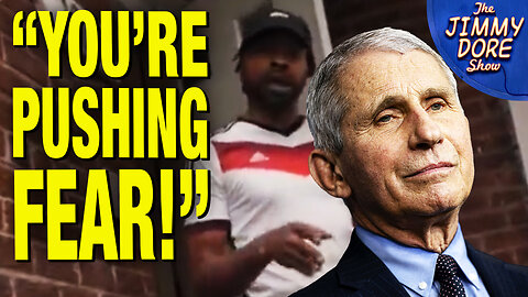 Black Man Slaps Down Fauci Over Vaxx!