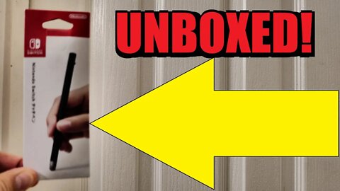 Unboxing The Official Nintendo Switch Stylus