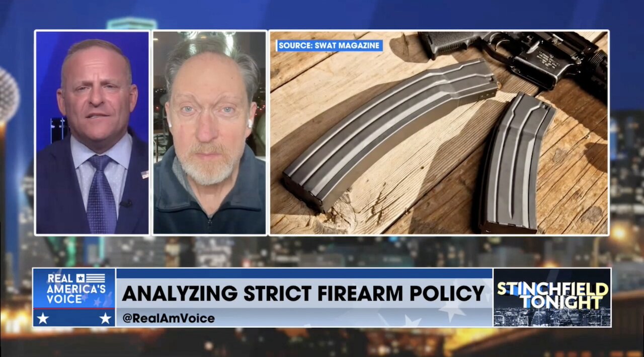 On Stinchfield Tonight on Real America’s Voice: To Discuss DC's Strict Firearm Policy
