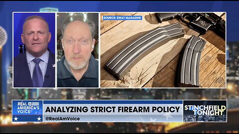 On Stinchfield Tonight on Real America’s Voice: To Discuss DC's Strict Firearm Policy