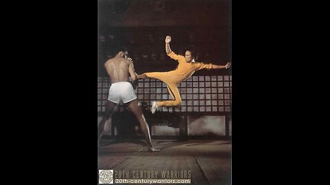 Cross kick Studio Films Bruce Lee Game of Death