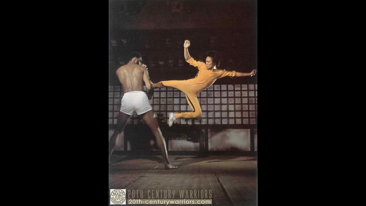 Cross kick Studio Films Bruce Lee Game of Death