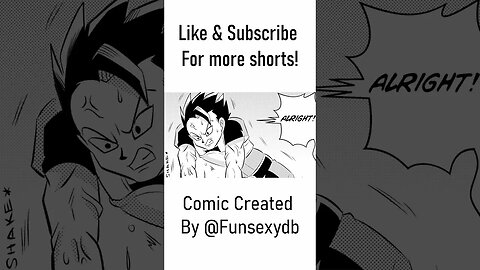 Heavenly Training: Dragon Ball Super Comic Dub Part 3 #short