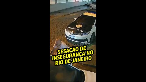 Sensação de segurança pública, não existe!