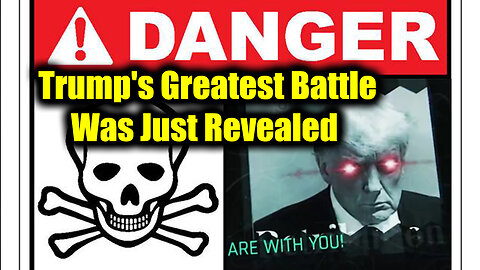 The Biden Adm just Dropped a Bombshell > Trump's Greatest Battle Was Just Revealed